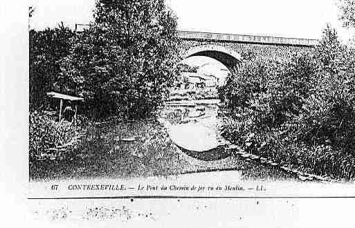 Ville de CONTREXEVILLE Carte postale ancienne