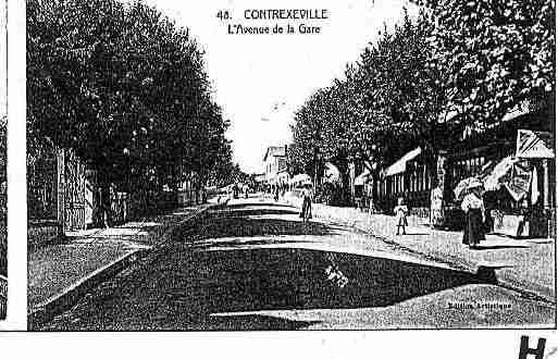 Ville de CONTREXEVILLE Carte postale ancienne