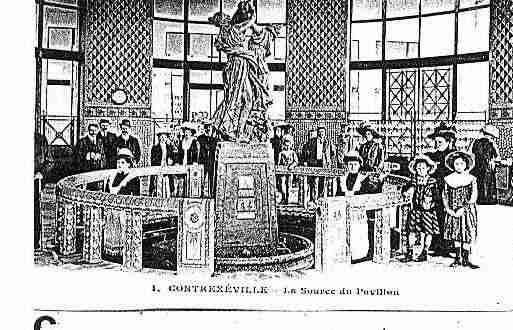 Ville de CONTREXEVILLE Carte postale ancienne