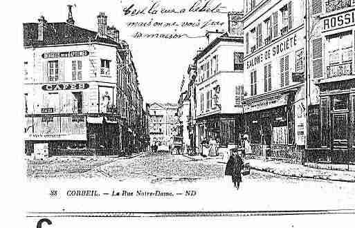 Ville de CORBEILESSONNES Carte postale ancienne