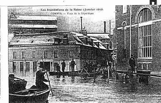 Ville de CORBEILESSONNES Carte postale ancienne