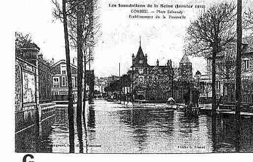 Ville de CORBEILESSONNES Carte postale ancienne