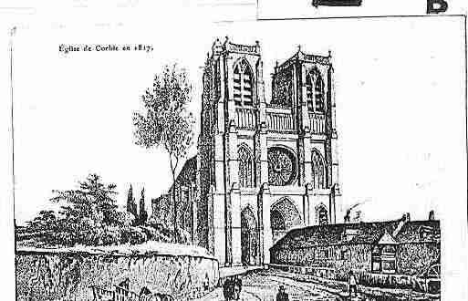 Ville de CORBIE Carte postale ancienne