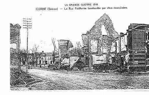 Ville de CORBIE Carte postale ancienne