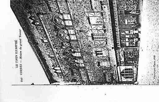 Ville de CORDES Carte postale ancienne