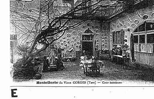 Ville de CORDES Carte postale ancienne