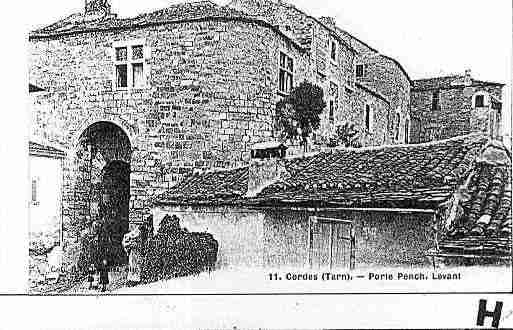 Ville de CORDES Carte postale ancienne