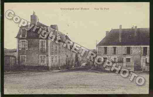 Ville de COULANGESSURYONNE Carte postale ancienne