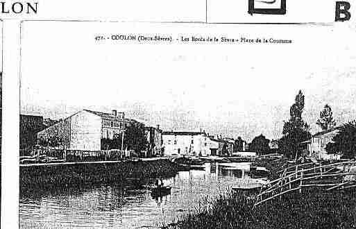 Ville de COULON Carte postale ancienne