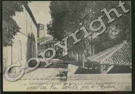 Ville de COULONGESSURL\\\'AUTIZE Carte postale ancienne Ville de COULONGESSURL\\\'AUTIZE Carte postale ancienne