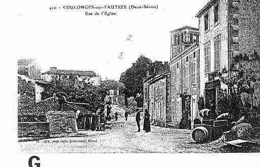 Ville de COULONGESSURL\'AUTIZE Carte postale ancienne