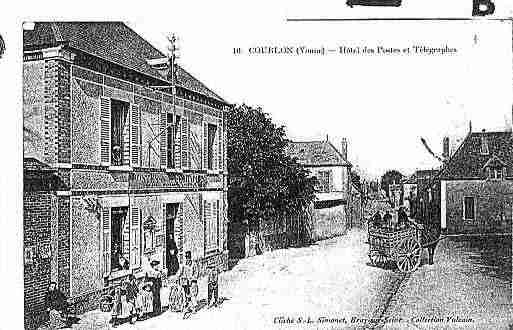 Ville de COURLONSURYONNE Carte postale ancienne