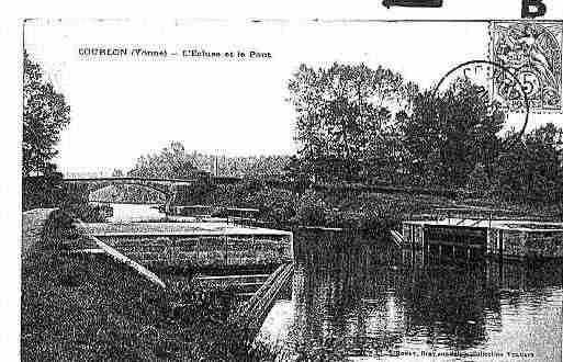 Ville de COURLONSURYONNE Carte postale ancienne Ville de COURLONSURYONNE Carte postale ancienne