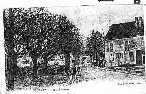 Ville de COURSONLESCARRIERES Carte postale ancienne