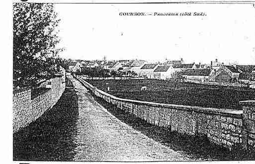 Ville de COURSONLESCARRIERES Carte postale ancienne