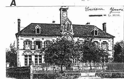 Ville de COURSONLESCARRIERES Carte postale ancienne