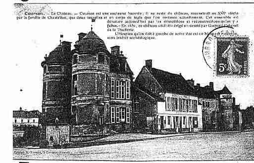 Ville de COURSONLESCARRIERES Carte postale ancienne