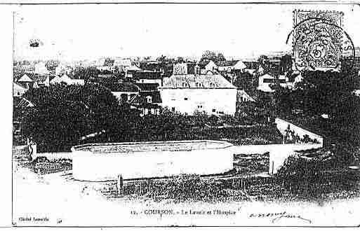 Ville de COURSONLESCARRIERES Carte postale ancienne