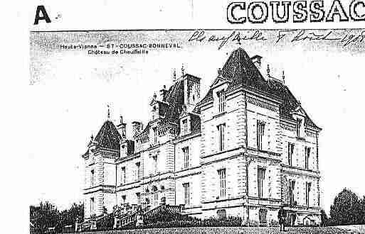 Ville de COUSSACBONNEVAL Carte postale ancienne