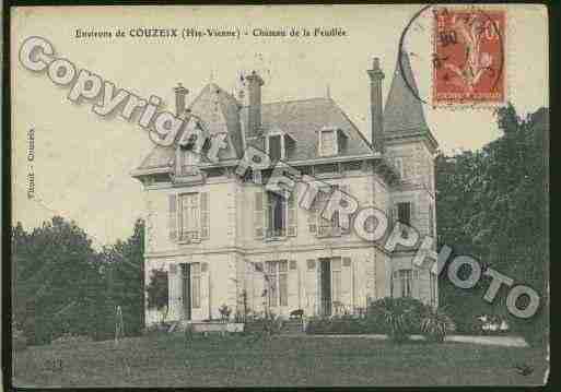 Ville de COUZEIX Carte postale ancienne