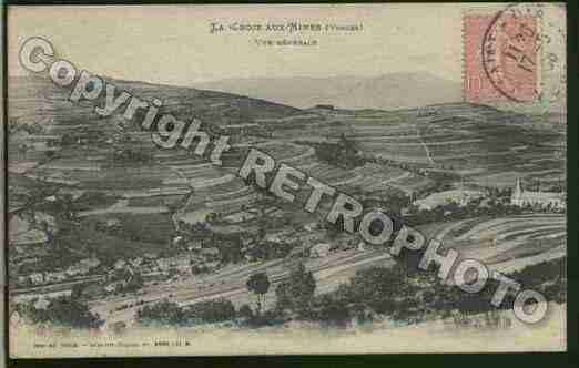 Ville de CROIXAUXMINES(LA) Carte postale ancienne