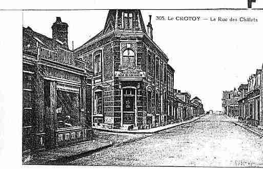 Ville de CROTOY(LE) Carte postale ancienne  Ville de CROTOY(LE) Carte postale ancienne