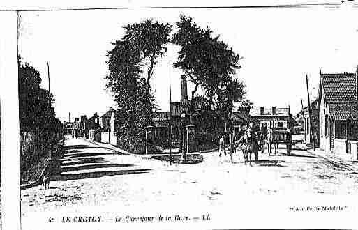 Ville de CROTOY(LE) Carte postale ancienne