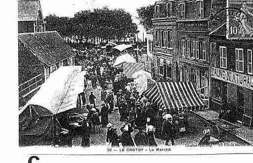 Ville de CROTOY(LE) Carte postale ancienne
