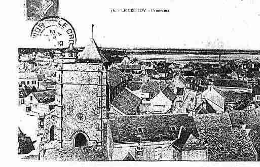 Ville de CROTOY(LE) Carte postale ancienne