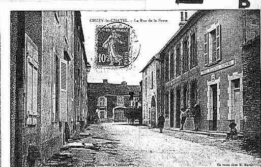 Ville de CRUZYLECHATEL Carte postale ancienne