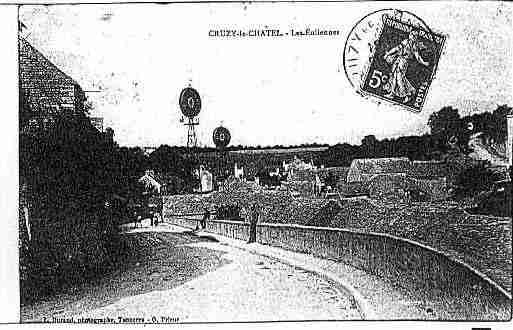 Ville de CRUZYLECHATEL Carte postale ancienne