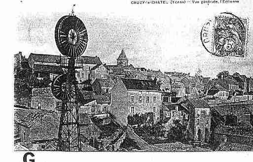 Ville de CRUZYLECHATEL Carte postale ancienne