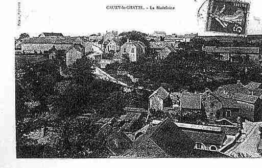 Ville de CRUZYLECHATEL Carte postale ancienne