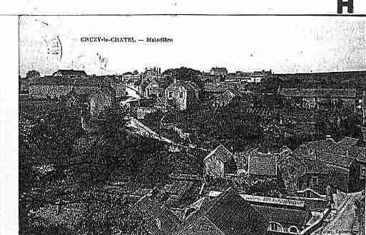 Ville de CRUZYLECHATEL Carte postale ancienne