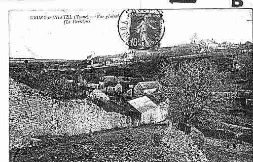 Ville de CRUZYLECHATEL Carte postale ancienne