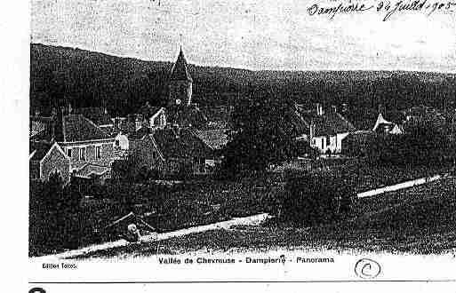 Ville de DAMPIERRE Carte postale ancienne