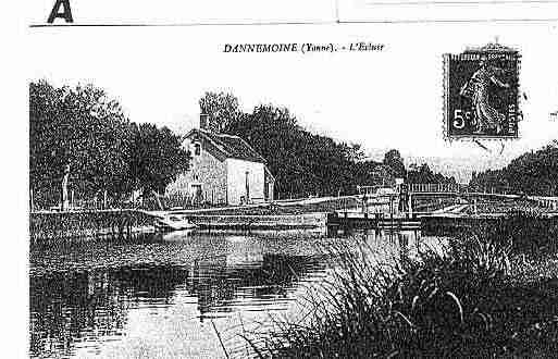 Ville de DANNEMOINE Carte postale ancienne