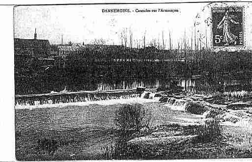 Ville de DANNEMOINE Carte postale ancienne