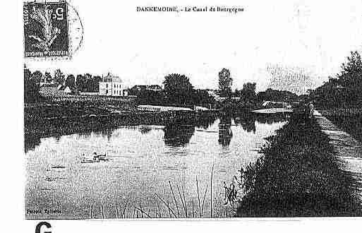 Ville de DANNEMOINE Carte postale ancienne