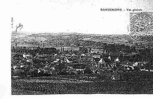 Ville de DANNEMOINE Carte postale ancienne