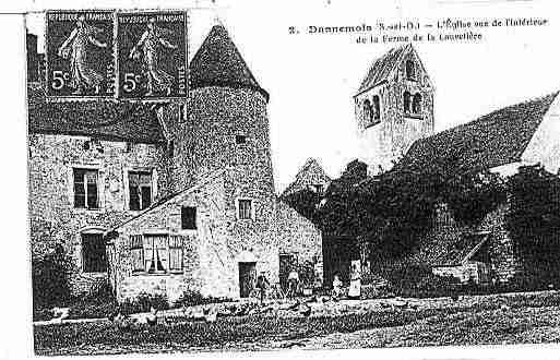 Ville de DANNEMOIS Carte postale ancienne