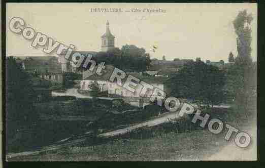 Ville de DEYVILLERS Carte postale ancienne