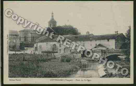 Ville de DEYVILLERS Carte postale ancienne