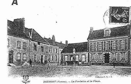 Ville de DIXMONT Carte postale ancienne Ville de DIXMONT Carte postale ancienne
