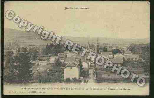 Ville de DOCELLES Carte postale ancienne