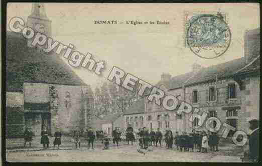 Ville de DOMATS Carte postale ancienne Ville de DOMATS Carte postale ancienne