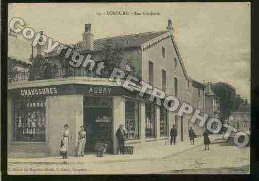 Ville de DOMPAIRE Carte postale ancienne