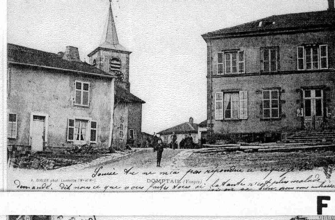 Ville de DOMPTAIL Carte postale ancienne