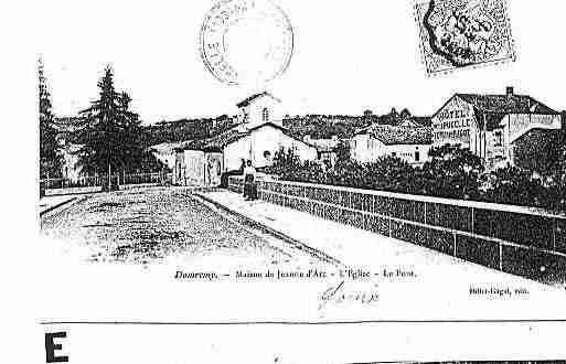 Ville de DOMREMYLAPUCELLE Carte postale ancienne