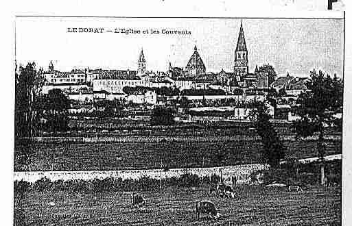 Ville de DORAT(LE) Carte postale ancienne